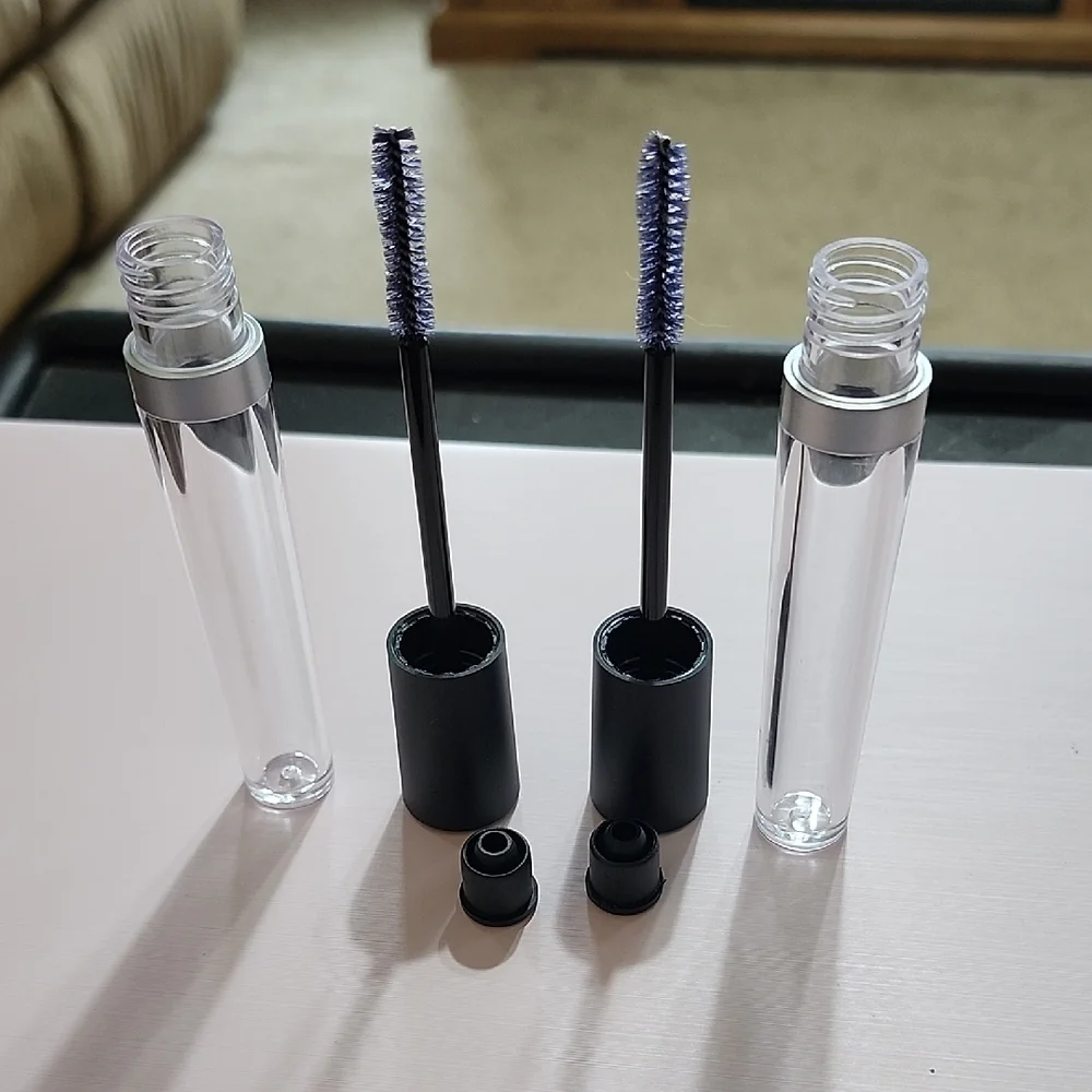 Clear and Black Mascara Tubes EMPTY Do it Yourself NEW! Essential oils DIY
